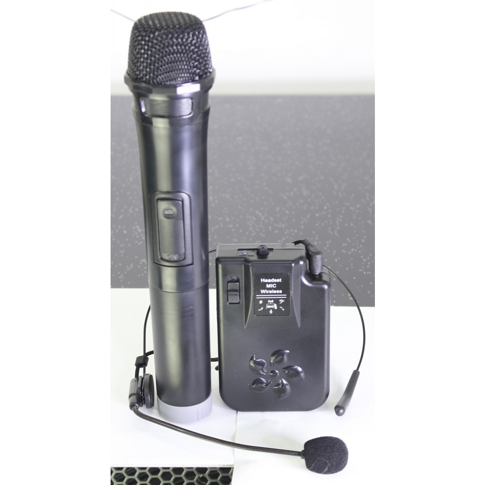 Sistema portatil de sonido 15" BT/MP3/USB/SD/VHF/LED 170.036 FENTON  FPS15 #4