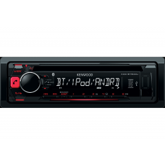 Radio CD USB AUX Bluetooth 50Wx4 Kenwood KDC BT520U