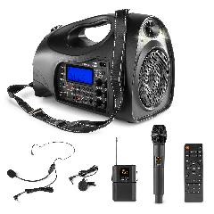 Sistema Personal PA con micrfono inalmbrico gravador UHF Combi  Vonyx  ST016