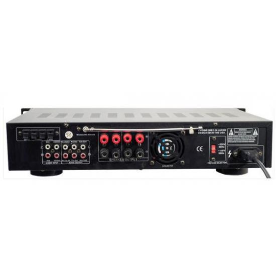 Amplificador karaoke 3000W BT/FM/IPOD/MP3/USB / 2 micros  Pyle PWMA3003BT #2