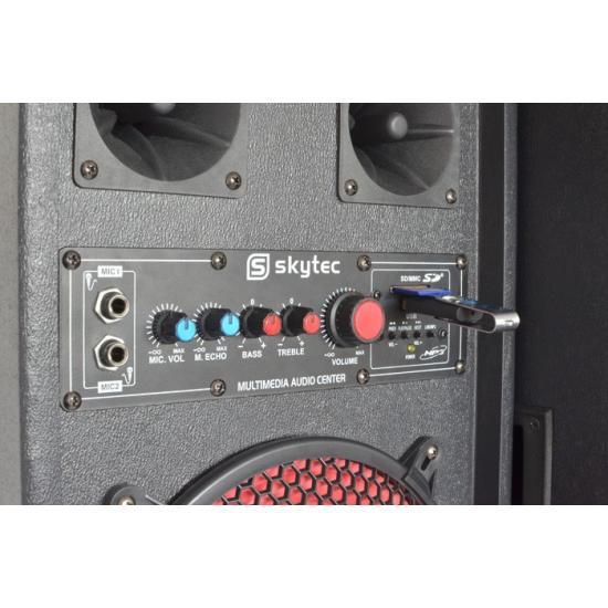 Conjunto altavoves amplificados 2X200W USB/SD/ 012255 SkyTec  SPB-8 #2