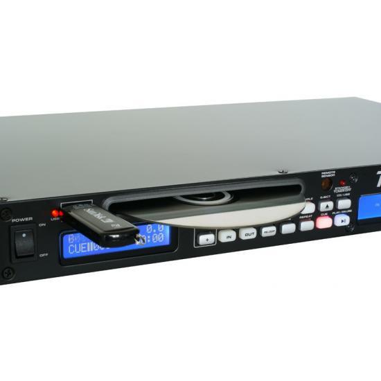 172.100 EU Radio de 1 RU con reproductor USB/CD Power Dynamics PDC-60 #2