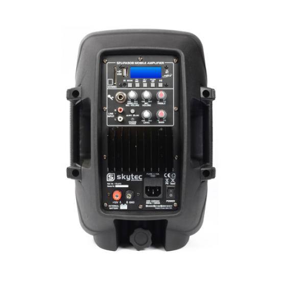 013103 Bafle Movil Activo ABS 10" BT/VHF/USB/MP3 con bateria SkyTec   SPJ-PA910 #2
