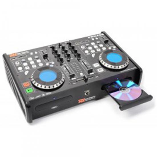 PDX125 Reproductor Doble CD/SD/USB/MP3 Power Dynamics PDX125