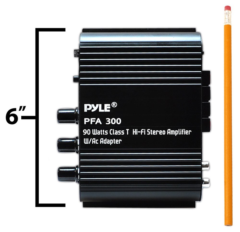 Mini Amplificador 12V 90W Bluetooth Pyle PFA330T #2