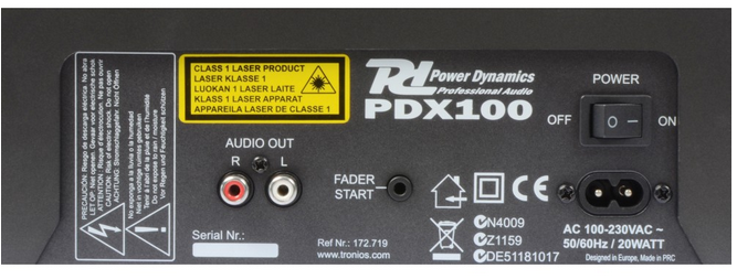 Reproductor Single Carga Superior CD/SD/USB/MP3 Power Dynamics PDX100 #4