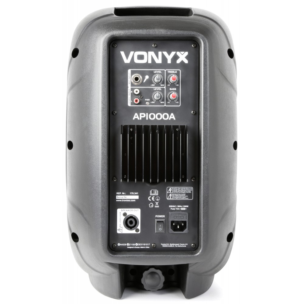 altavoz amplificado Hi-End 10"Bafle 10" 400W. Vonyx  AP1000A #2