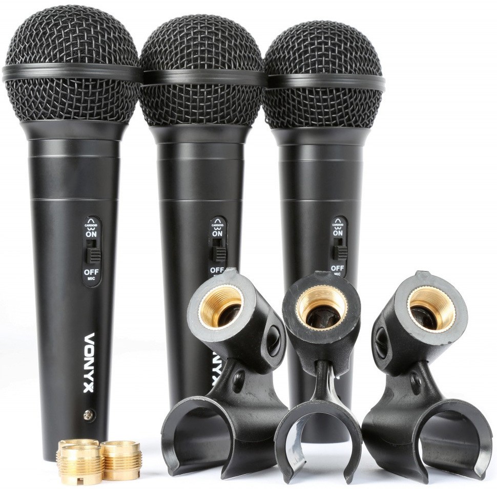 173.450 Microfono dinamico set 3pcs Vonyx  VX1800S #2