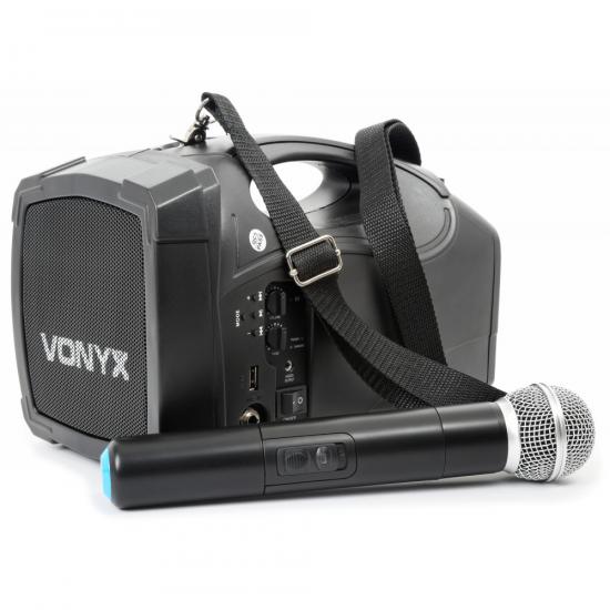 178.869 Megafono con micro inalambrico y bateria Vonyx  ST-010