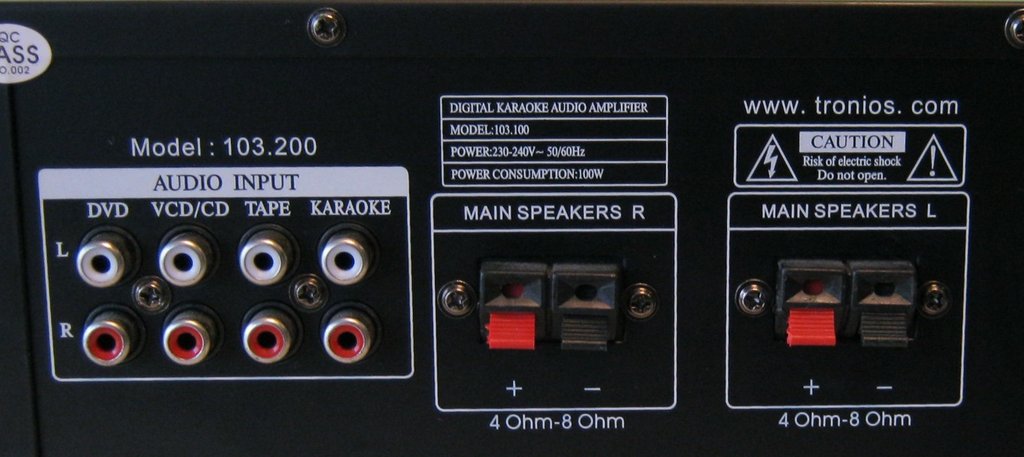 Amplificador de karaoke universal stereo Negro Skytronic 103.200 #2