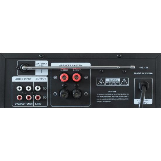 Amplificador Karaoke FM/USB/SD Negro Skytronic 103.134 #3