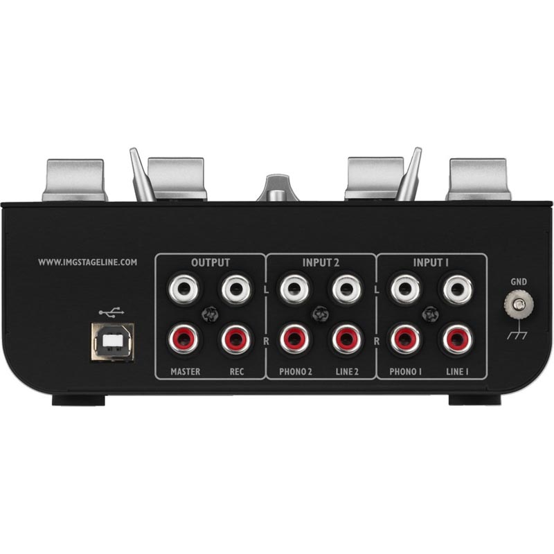 Mezclador DJ estéreo de 3 canales, con interfaz USB IMG Stage Line MPX-20USB #4
