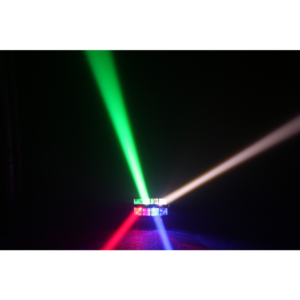 Double Helix 8x 3W RGBW LEDs DMX 015712 BeamZ MHL820 #3