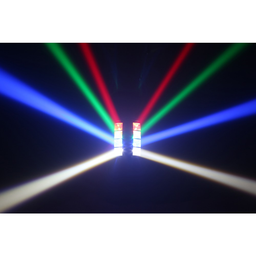 Double Helix 8x 3W RGBW LEDs DMX 015712 BeamZ MHL820 #4
