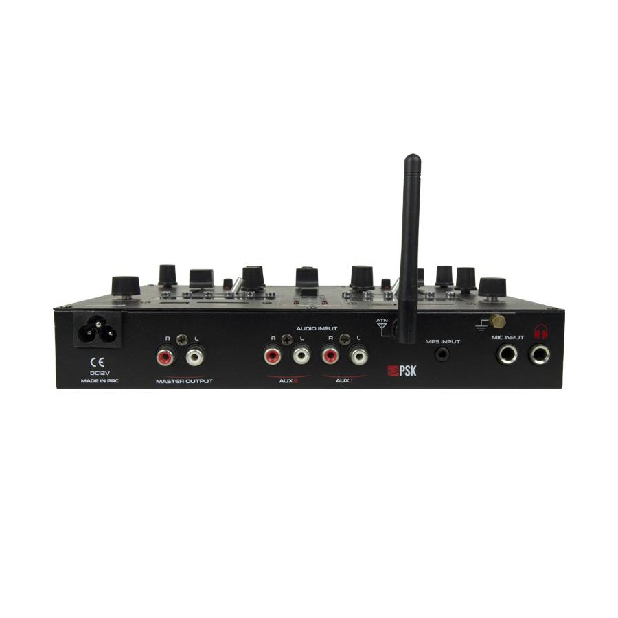 Mezclador DJ de 2 canales con reproductor MP3 y Bluetooth PSK KX-3 #2