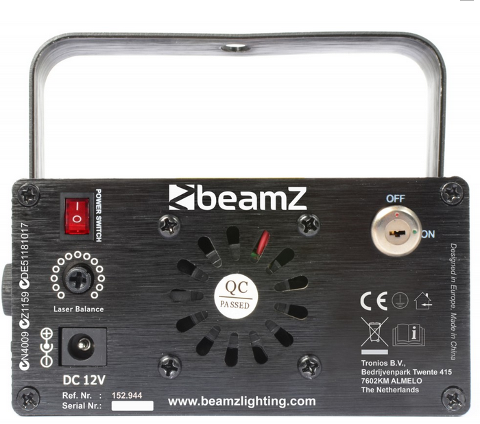 Laser RGB con mando a distancia 015779 BeamZ Anthe laser #3