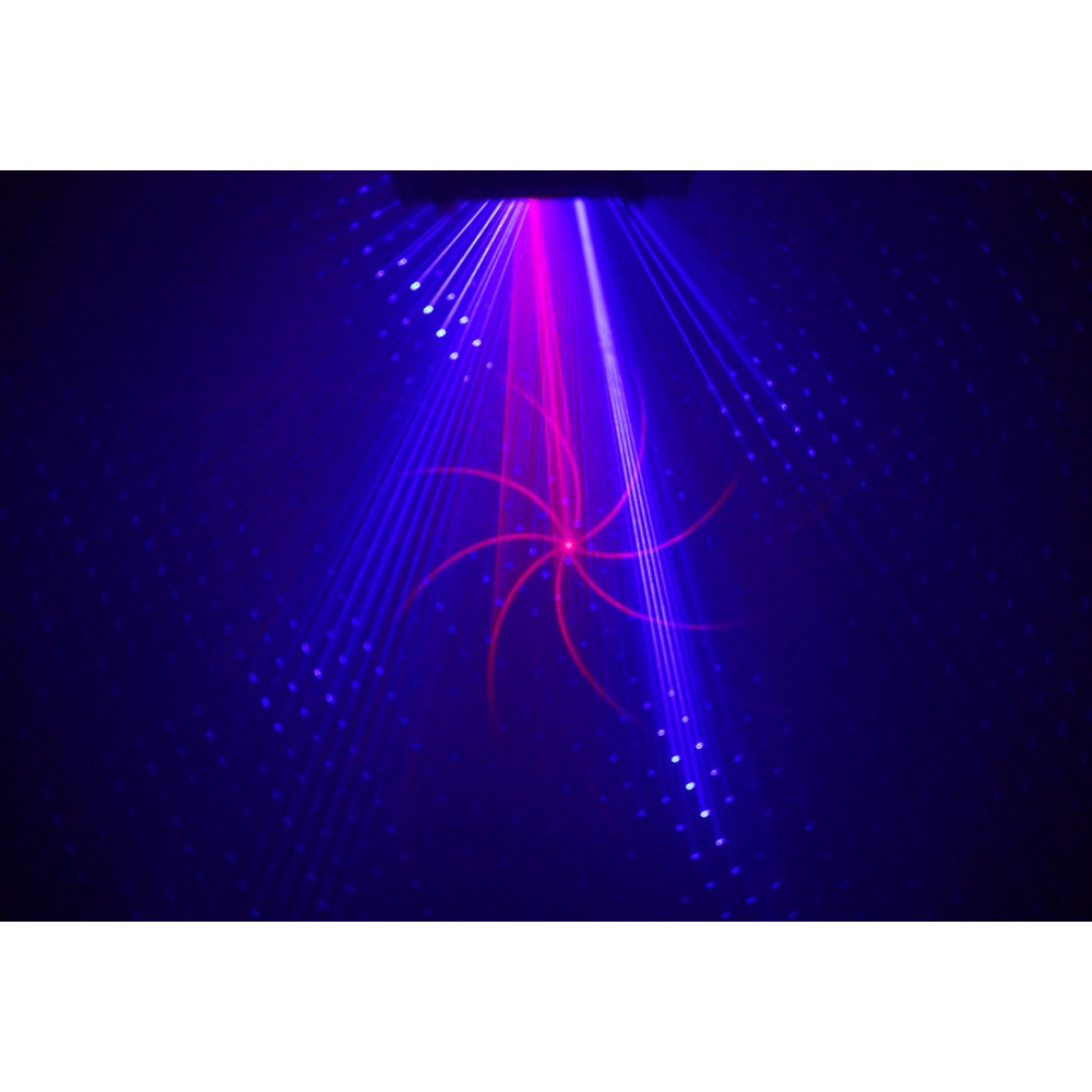 Laser Rojo Azul Gobo DMX 015780 BeamZ LS-RB11 laser #3