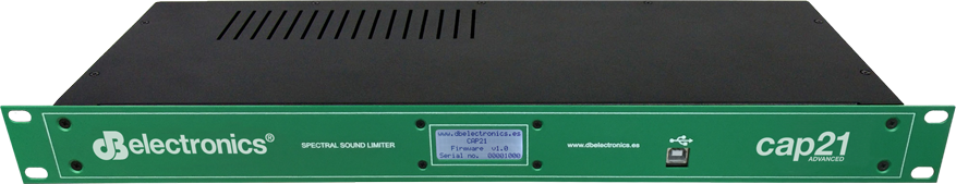 Limitador registrador de sonido con transmisión de datos vía Ethernet/WiFi dB Electronics CAP21 ADVANCED