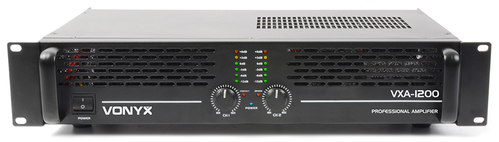 172.052 PA-Amplifier VXA-1200 II 2x 600W Vonyx  VXA-1200