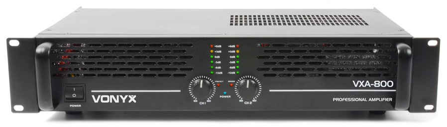 V0NYX VXA-800 172.050 PA Amplifier  2x 400W Vonyx  VXA-800