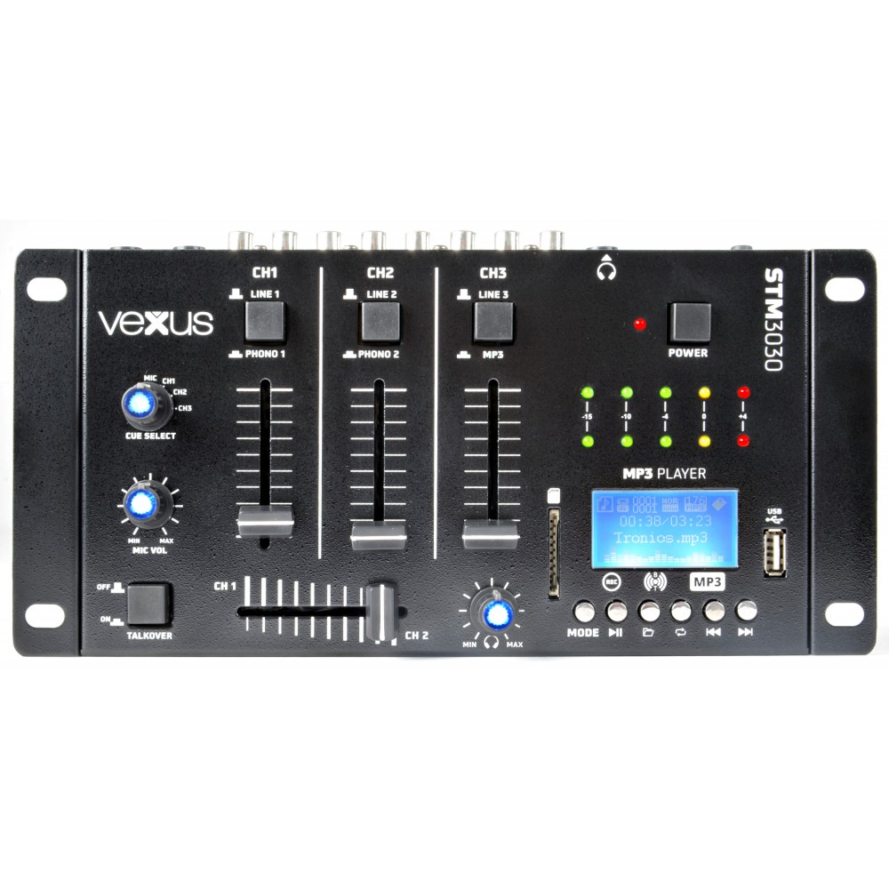 Mezclador 4 canales USB/MP3/BT/REC 015958 Vexus  STM3030 172.990 #2