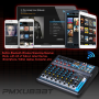 8-Ch. Mezclador Bluetooth Studio - Sistema de Consola de Mezcla de Audio DJ  Pyle PMXU83BT #2