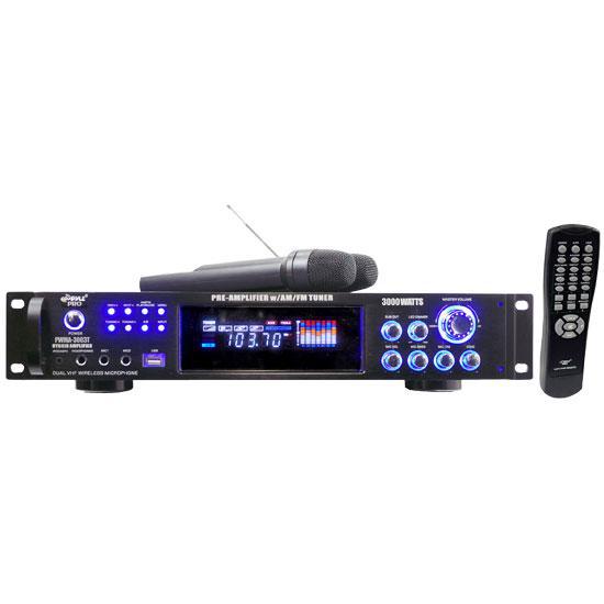 Pyle PWMA3003T Amplificador karaoke AM/FM/IPOD/MP3/USB 3000W  Pyle equipo sonorizacion exterior #4