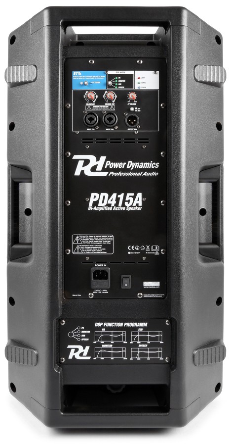 Bafle Activo Bi-amplificado 15" 1400W 015758 Power Dynamics PD415A #2