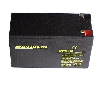 Batera AGM Plomo ENERGIVM. 12V 9Ah. Especial SAI/UPS ALTA DESCARGA Audiovision