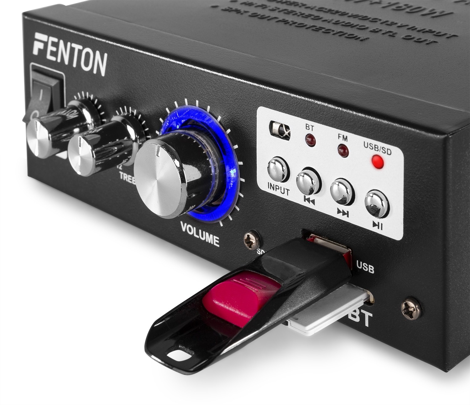 Mini amplificador con BT/FM/SD/USB/MP3 FENTON  AV360BT #3