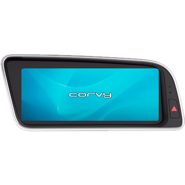 Autoradio Android con GPS.  Pantalla de 8,8″. 2 GB de RAM y 32 GB de ROM.  Compatible con:  Audi Q5 8R desde 2008 a 2016.  AUDI AU-035-A8 CORVY