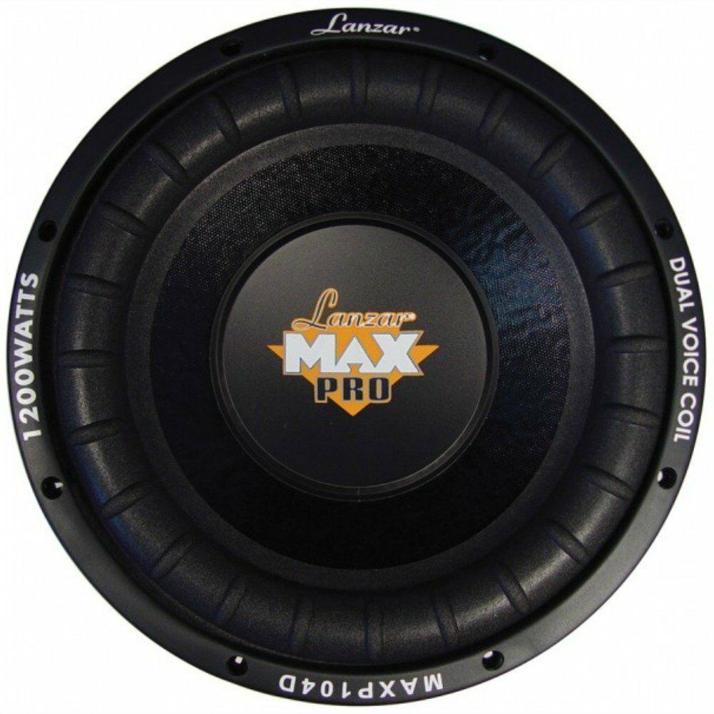 Max Pro 15 inch 4Ohm 2000W Small Enclosure Dual Subwoofer 4 + 4 ohm LANZAR MAXP154D #2