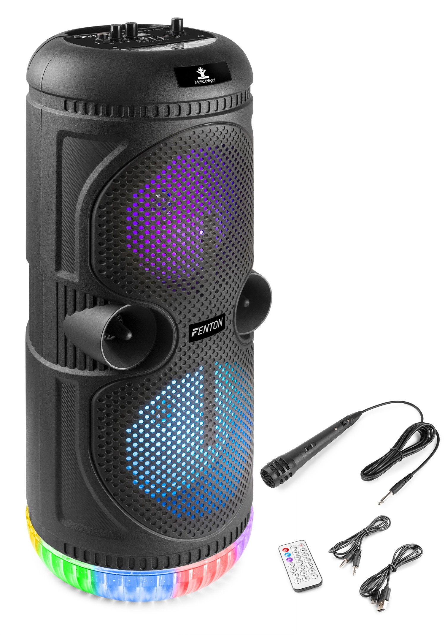 Máquina de karaoke con espectáculo de luces SPS75  FENTON  SPS75