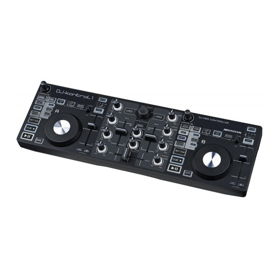DJ KONTROL 1 CONTROLADOR MIDI JB SYSTEMS JB SYSTEMS 001/K-1