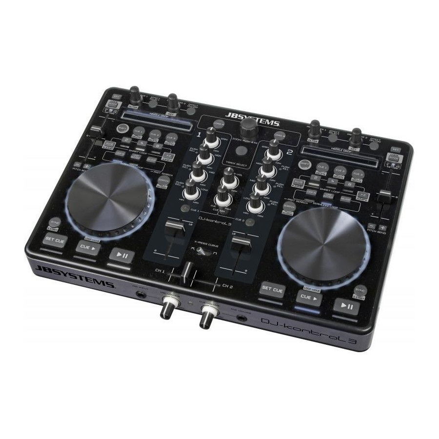 DJ KONTROL 3 CONTROLADOR MIDI JB SYSTEMS JB SYSTEMS K-3