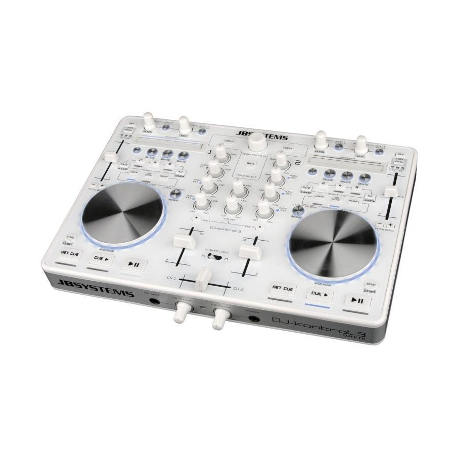 DJ KONTROL 3 CONTROLADOR MIDI BLANCA JB SYSTEMS JB SYSTEMS K-3B