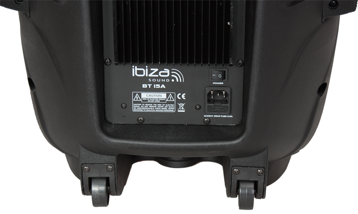 BAFLE ACTIVO 8/20cm  150W con lector USB/SD+BLUETOOTH IBIZA SOUND BT8A #3