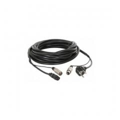 Cable audio alimentacion/seal XLR 10m Power Dynamics 176.640