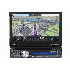 RADIO DVD 1 DIN CON USB SD BLUETOOTH PANTALLA TACTIL 7´´ CON FRONTAL EXTRAIBLE KDX DVX-800GPS