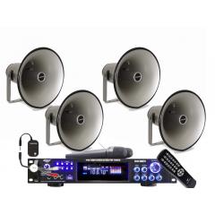 Pyle PWMA3003T Amplificador karaoke AM/FM/IPOD/MP3/USB 3000W  Pyle equipo sonorizacion exterior
