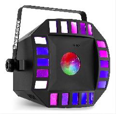 Efectos DJ|Cub4 II LED 2 x 10W Quad + 64 RGB DMX IR mando BeamZ Cub4 II LED