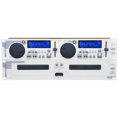 MPT-100 DOBLE CD MP3 JBSYSTEMS JB SYSTEMS 018BE/MPT-100