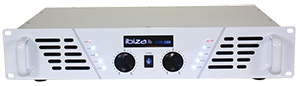 AMPLIFICADOR DE SONORIZACION 2 X 480W - BLANCO IBIZA SOUND AMP600-WH