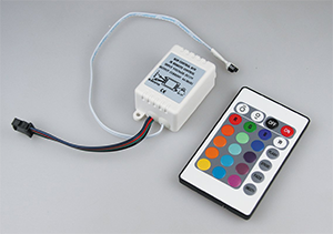 RGB CONTROLLER WITH INFRARED REMOTE CONTROL LTC LLSCONTROLLER